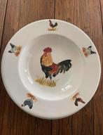 Alie Kruse- Kolk- Haan zoekt hen soepborden 6 st -servies, Ophalen, Overige stijlen, Bord(en)