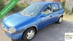Opel Corsa 1.2i-16V Onyx 5 drs, Gebruikt, Blauw, Origineel Nederlands, Bedrijf