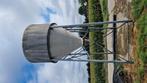 Kunstmest silo met rvs schuif, 150 liter of meer, Ophalen of Verzenden, Zo goed als nieuw, Metaal