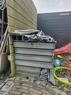 Glasplaten in cassettes voor kas, terras, binnenwand etc, Doe-het-zelf en Verbouw, Glas en Ramen, Ophalen, Gebruikt, Minder dan 80 cm