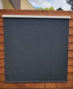 Antraciet rolgordijn 144 cm breed, Ophalen, Gebruikt, 150 tot 200 cm