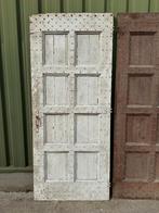 4 antieke deuren met gesmede spijkers 220x93,5cm, Ophalen