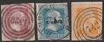 Pruissen, 1857, Mi. 6/8, gestempeld, cw. 195€, GOEDKOOP!!!, Verzenden, Overige periodes, Gestempeld