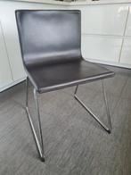 Eetkamerstoel Ikea Bernhard 4x, Huis en Inrichting, Stoelen, Ophalen, Bruin, Leer, Zo goed als nieuw