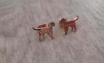 NIEUWE Rose Goudkleurige HONDEN (Labrador) Oorbellen - NIEUW, Sieraden, Tassen en Uiterlijk, Overige materialen, Nieuw, Ophalen of Verzenden