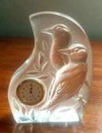 Glazen Vogel Klok, Ophalen of Verzenden