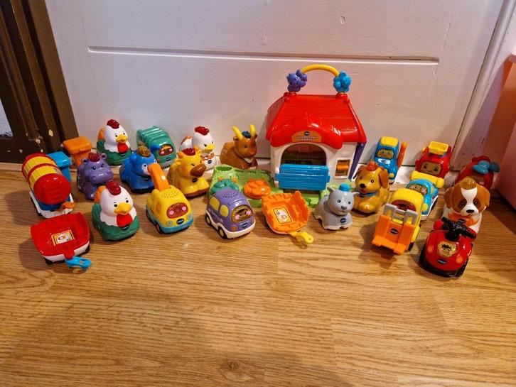 zoef zoef baan, dieren en auto's, Kinderen en Baby's, Speelgoed | Vtech, Gebruikt, 2 tot 4 jaar, Ophalen