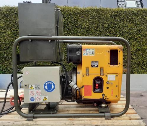 Generator Hatz europower EPSP9000DE, Doe-het-zelf en Verbouw, Aggregaten, Gebruikt, Dieselolie, 5 tot 10 kVA, Elektrisch startend