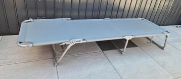 Tectake Zonne /Camping Ligbed, Grijs, 190 x 56 x 30 cm beschikbaar voor biedingen