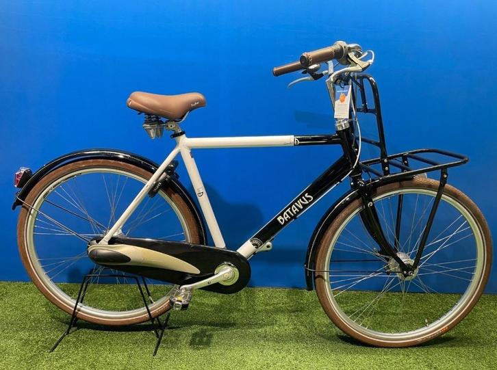 Batavus Flying Dutch Heren Wit 56cm 2018, Fietsen en Brommers, Fietsen | Heren | Herenfietsen, Gebruikt, Batavus, 53 tot 57 cm