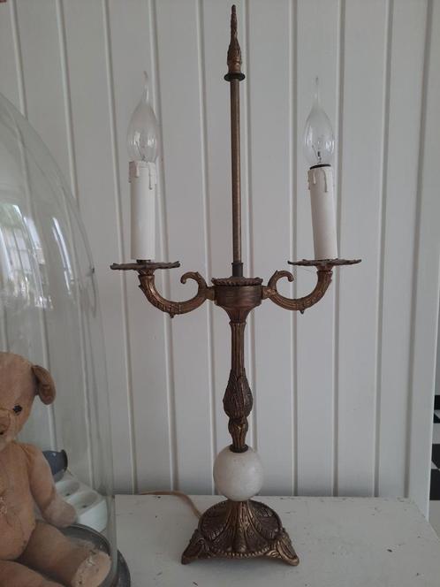 Prachtige, zeer oude schemerlamp., Antiek en Kunst, Antiek | Woonaccessoires, Ophalen of Verzenden