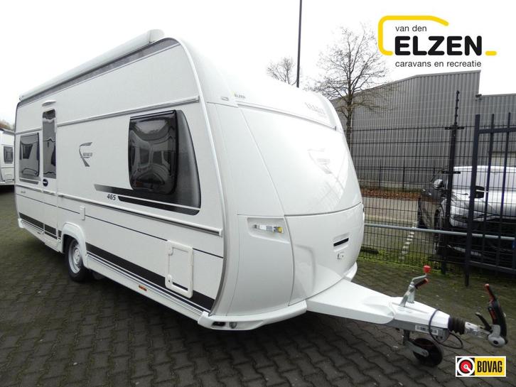 Fendt Bianco Selection 465 SFB MOVER + THULE LUIFEL, Caravans en Kamperen, Caravans, Bedrijf, tot en met 4, 1250 - 1500 kg, Rondzit