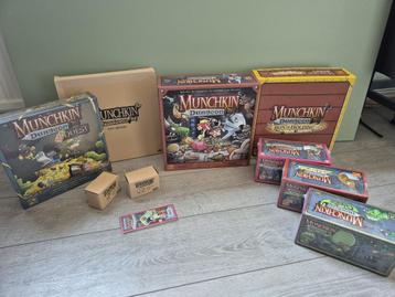 Munchkin Dungeon met extra's beschikbaar voor biedingen