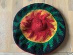 Vintage Gehaakte Rasta Muts uit Guatemala, Ophalen of Verzenden, Zo goed als nieuw, One size fits all, Hoed