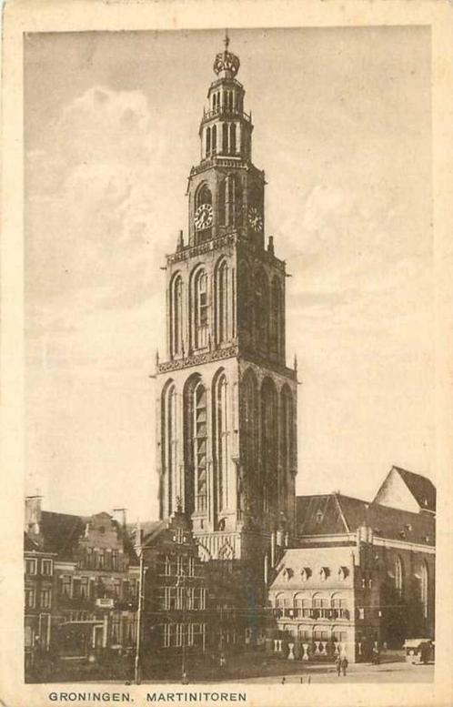 (300-050-027) Groningen Martinitoren, Verzamelen, Ansichtkaarten | Nederland, Groningen, Verzenden
