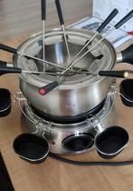 Clatronic fondueset, Witgoed en Apparatuur, Ophalen of Verzenden, Zo goed als nieuw, Brander, Fondueset