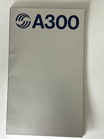 A300 boekje promotie materiaal van Airbus beschikbaar voor biedingen