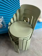 Bruno Rey Stoelen Pistache Groen - 4 stuks, Huis en Inrichting, Ophalen, Overige kleuren, Zo goed als nieuw, Vier