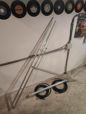 Complete set semi breedband dipolen 88-108mhz nieuw! beschikbaar voor biedingen
