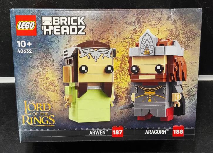 LEGO set 40632 – Aragorn & Arwen BrickHeadz – Nieuw in doos!, Kinderen en Baby's, Speelgoed | Duplo en Lego, Nieuw, Lego, Complete set