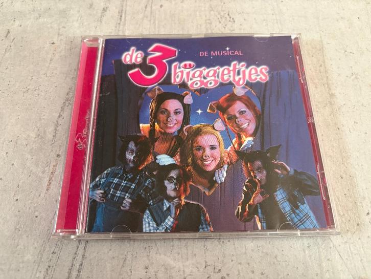 K3 - De 3 Biggetjes Musical CD, Cd's en Dvd's, Cd's | Kinderen en Jeugd, Zo goed als nieuw, Ophalen of Verzenden