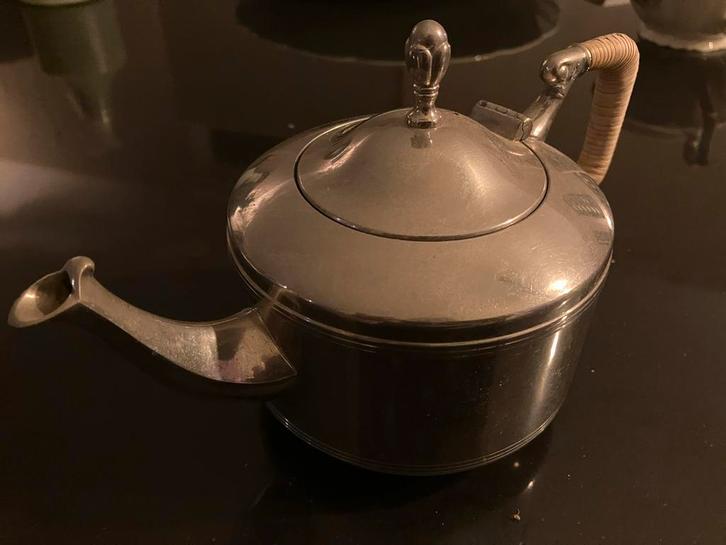 Antieke Theepot - Klein Model, Gerepareerd, Antiek en Kunst, Antiek | Servies los, Ophalen of Verzenden