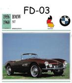 Fd3 autokaart bmw 507 ( 1956 - 1960), Ophalen of Verzenden, Zo goed als nieuw, Auto's