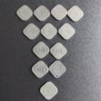 5 cent Wilhelmina 1923 / 1929 /1939 /1940 /1943, Postzegels en Munten, Munten | Nederland, Ophalen of Verzenden, Koningin Wilhelmina