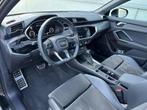 Audi Q3 Sportback 45 TFSI e S-Line Pano Keyless BTW, Gebruikt, Zwart, Zwart, Hybride Elektrisch/Benzine