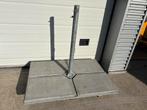 2x Parasol / vlaggen / banier standaard, Ophalen of Verzenden, 1 tot 2 meter, Parasolvoet