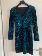 Only jurk blauw pailletten maat S, Kleding | Dames, Jurken, Only, Blauw, Ophalen of Verzenden, Zo goed als nieuw