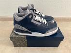 Jordan 3 Retro Georgetown Maat 44, Blauw, Nieuw, Ophalen of Verzenden, Sneakers of Gympen