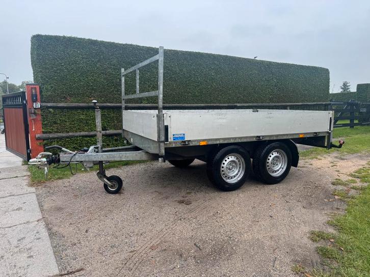 Plateauwagen aanhanger aanhangwagen plateau wagen. Nw bodem, Auto diversen, Aanhangers en Bagagewagens, Gebruikt, Ophalen of Verzenden