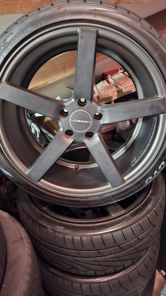 Vossen cv-3, Auto-onderdelen, Banden en Velgen, Velg(en), Zomerbanden, 19 inch, 245 mm, Personenwagen, Gebruikt, Ophalen