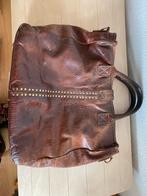 Cowboybag donkerbruin, Ophalen of Verzenden, Gebruikt, Bruin, Handtas