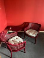 Vintage Giorgetti stoelen (met tafeltje), Ophalen, Eenpersoons, 75 tot 100 cm, Zo goed als nieuw
