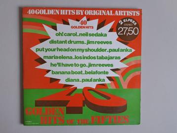 40 GOLDEN HITS OF THE FIFTIES beschikbaar voor biedingen