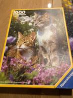 Ravensburger puzzel - 1000 stukjes - katten, Ophalen of Verzenden, 500 t/m 1500 stukjes, Gebruikt, Legpuzzel