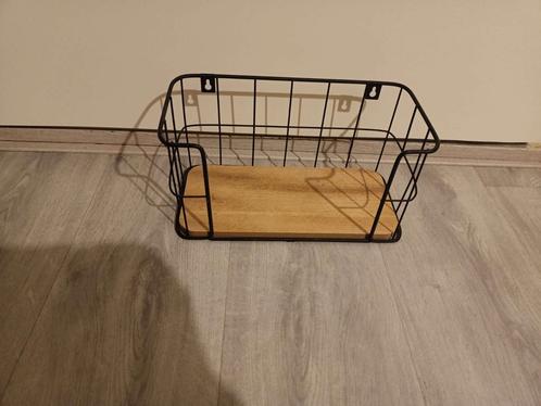 wandrek/ kruidenrek/bakkersrek... industrieel Metaal, Huis en Inrichting, Woonaccessoires | Wandplanken en Boekenplanken, Zo goed als nieuw