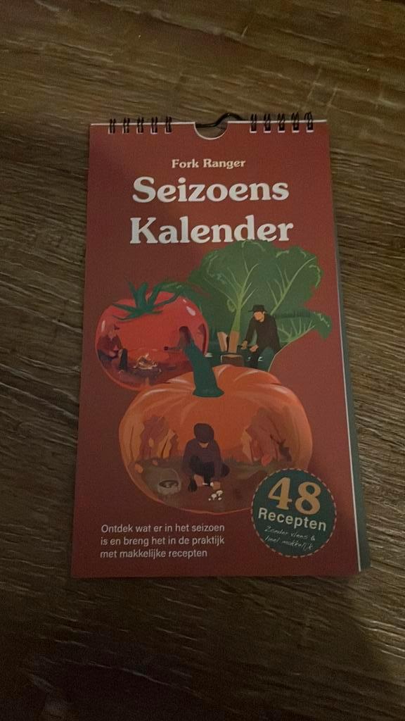 Fork Ranger Seizoens Kookkalender - Vegetarisch, Boeken, Kookboeken, Zo goed als nieuw, Voorgerechten en Soepen, Europa, Vegetarisch