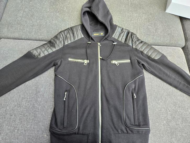 Balmain X Paris jacket Biker Zipper nieuw Medium Gucci Dior, Kleding | Heren, Jassen | Zomer, Nieuw, Maat 48/50 (M), Zwart, Ophalen of Verzenden