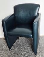 Design Fauteuil Jori Vinci, leder, Huis en Inrichting, Fauteuils, Ophalen, Gebruikt, Minder dan 75 cm, Design