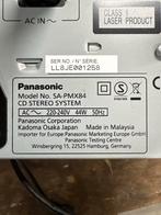 Panasonic SA-PMX84 Microset met Speakers, Ophalen of Verzenden, Zo goed als nieuw, Cassettedeck, Microset
