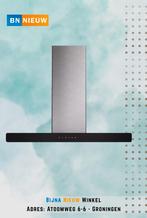 Proff Afzuigkap Wandschouw 90cm RVS 550m3 - OUTLET, Ophalen of Verzenden, Nieuw, 600 tot 800 m³ per uur, Wandschouwkap