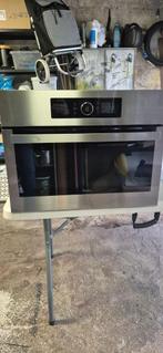 Te koop: Whirlpool AMW 504/IX inbouwmagnetron – RVS, Witgoed en Apparatuur, Ovens, Zo goed als nieuw, Oven met grill, Inbouw, 45 tot 60 cm