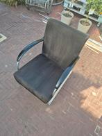 Gispen 407 Zwarte Stoel, Gebruikt, Zwart, Ophalen of Verzenden, Metaal