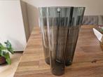 Iittala Alvar Aalto Collection Vaas 251mm donkergrijs, Overige kleuren, Ophalen of Verzenden, Minder dan 50 cm, Glas