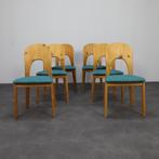 6x Dining chair by Niels Koefoed (set price), Huis en Inrichting, Stoelen, Ophalen, Gebruikt, Blauw, Vijf, Zes of meer stoelen