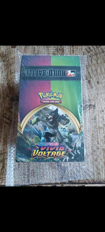 Sealed Case Vivid Voltage Build & Battle kits beschikbaar voor biedingen