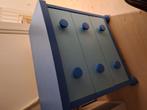 Nette blauwe ikea kinder ladekast, Kinderen en Baby's, Kinderkamer | Commodes en Kasten, Ophalen, Zo goed als nieuw, Minder dan 50 cm